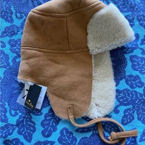 Madewell x Owen Barry Shearling Sherpskin Trapper Hat - NWT